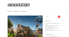 Desktop Screenshot of goafenix.com